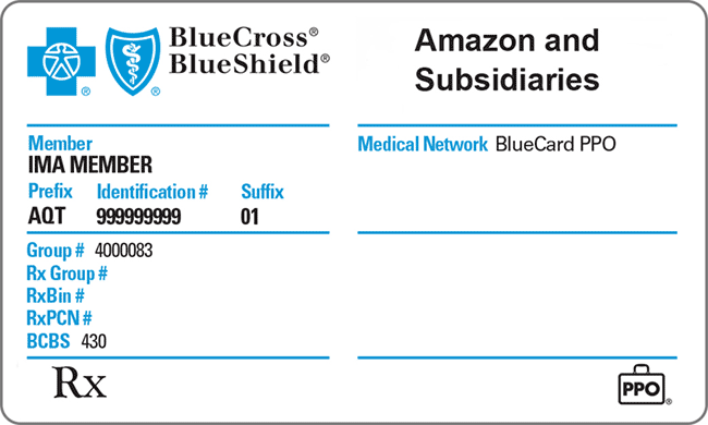 Bcbs Card