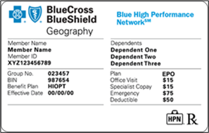 Blue High Performance Network Provider Premera Blue Cross
