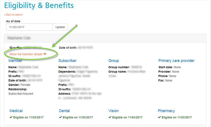 eligibility benefits eligibility benefits